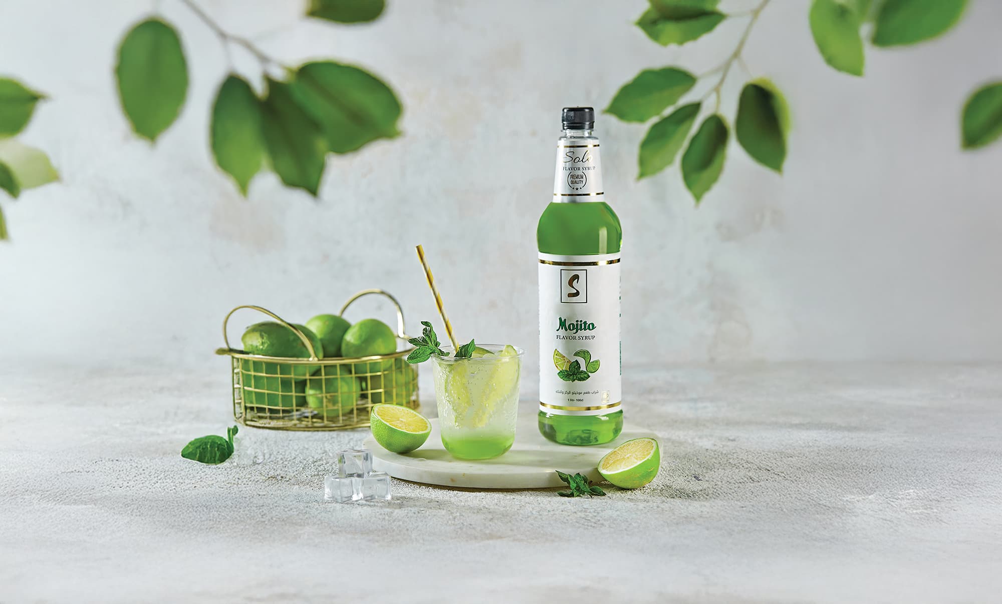 Mojito Syrup by Solo Sauce: A Refreshing Burst of Mint & Lime in Every Sip!