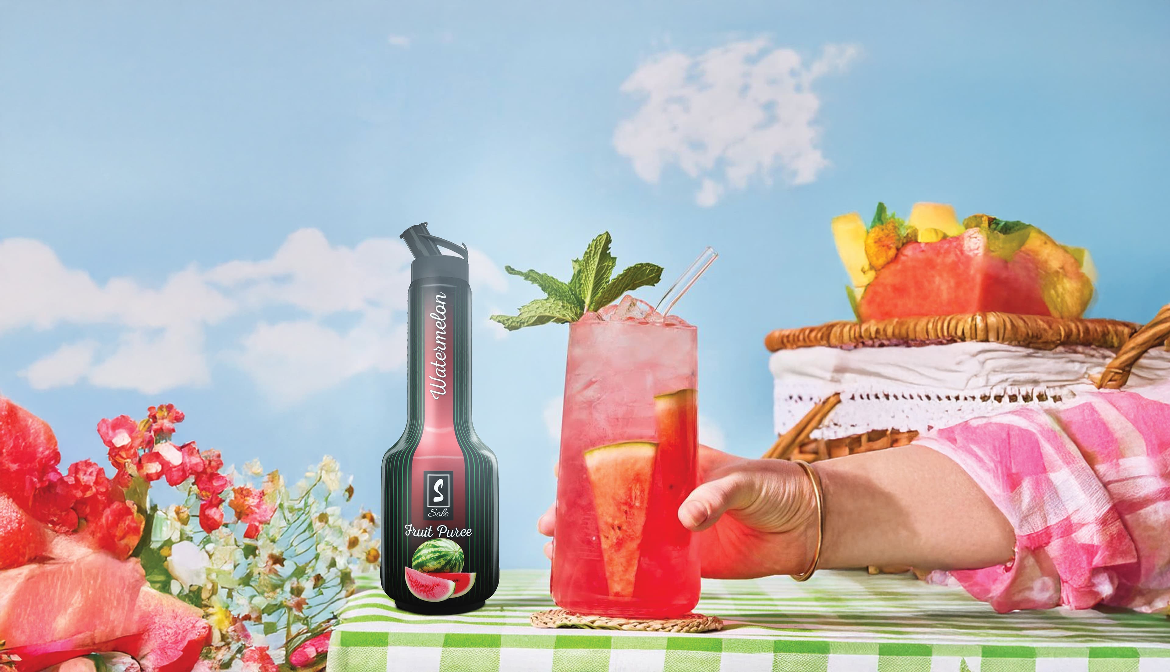Watermelon Purée: Your Natural Ingredient for Refreshing Summer Drinks