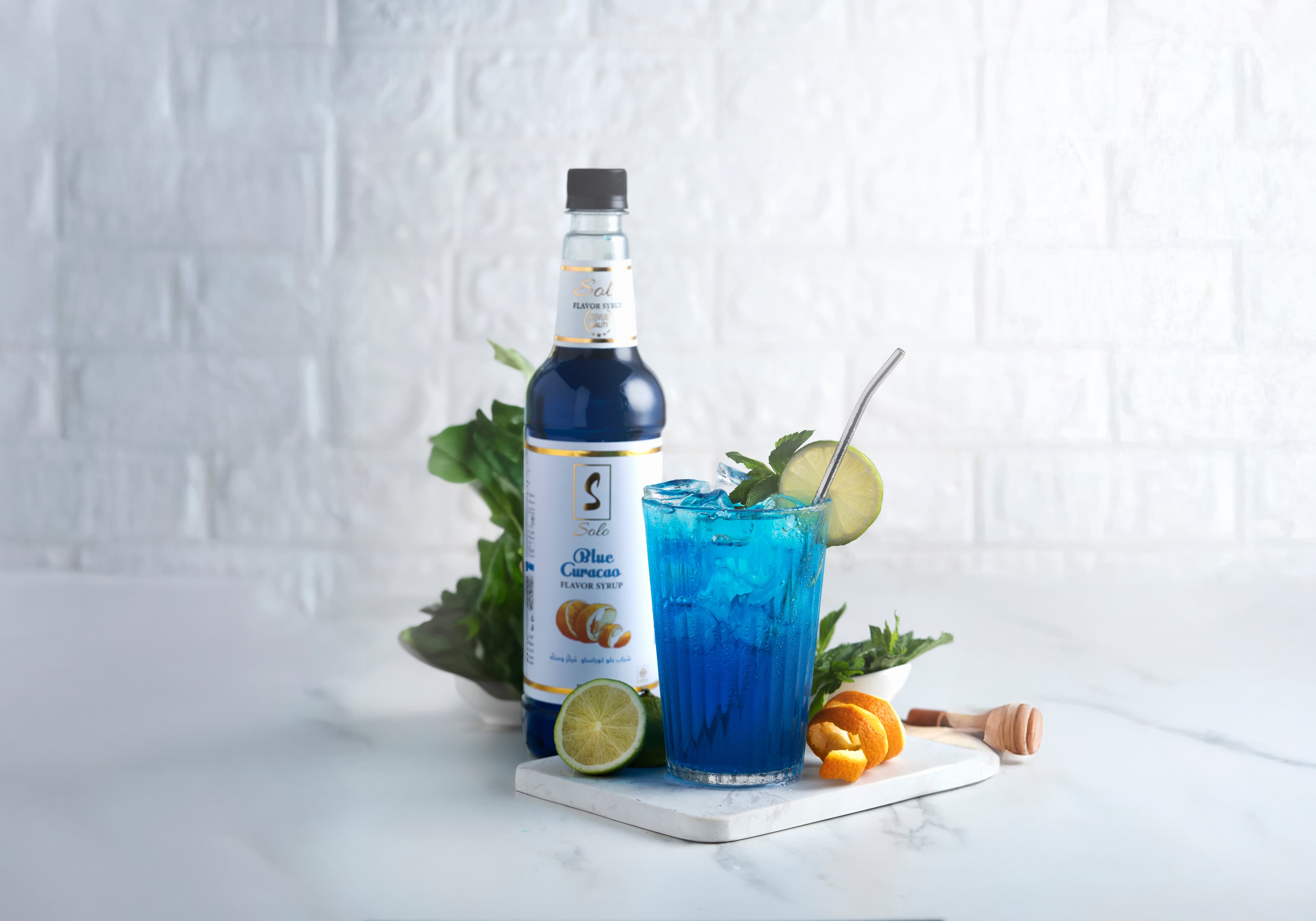 Solo Blue Curacao Syrup: Caribbean Flavor, Solo Style